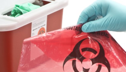 Disposing Bloodborne Pathogens