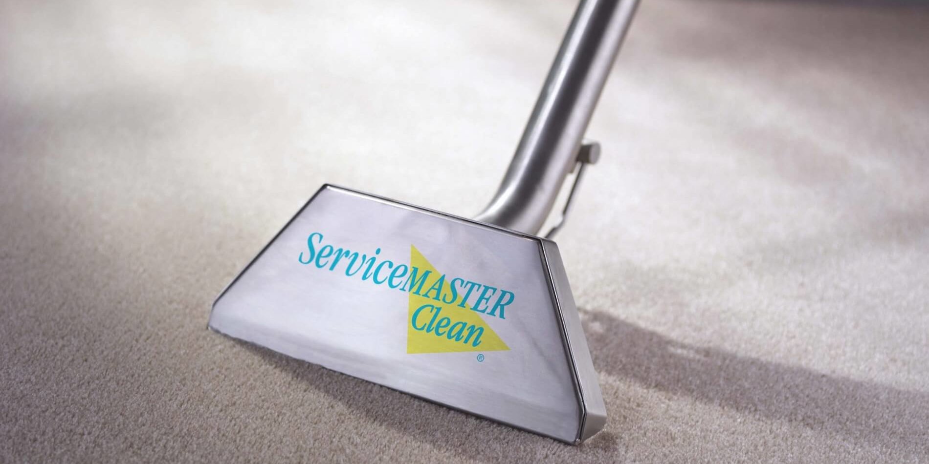 servicemaster clean branded vacuum cleaning carpet