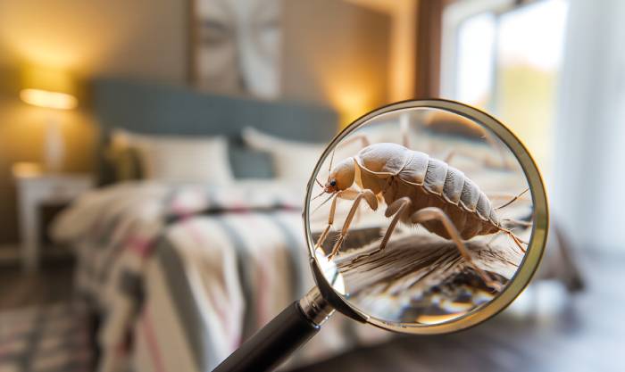 image of a dust mite