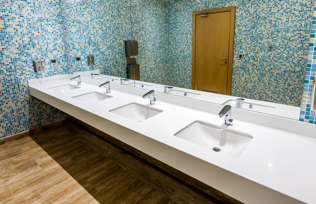 Bathroom sinks - Clean environment