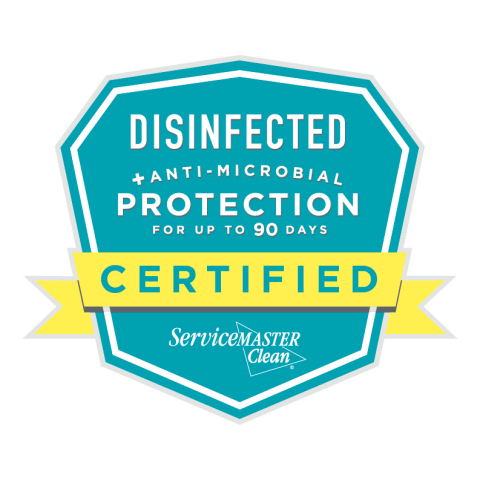 Certified Disinfected +Anti-Microbial Protection for up to 90 Days 